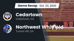 Recap: Cedartown  vs. Northwest Whitfield  2020