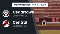 Recap: Cedartown  vs. Central  2020