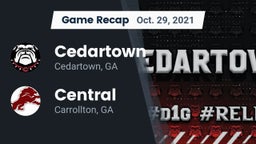 Recap: Cedartown  vs. Central  2021