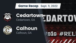 Recap: Cedartown  vs. Calhoun  2022