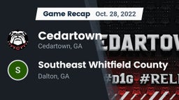 Recap: Cedartown  vs. Southeast Whitfield County 2022