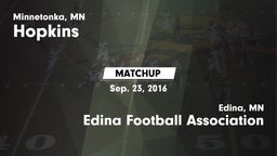 Matchup: Hopkins vs. Edina Football Association 2016