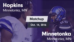 Matchup: Hopkins vs. Minnetonka  2016