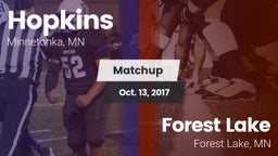 Matchup: Hopkins vs. Forest Lake  2017