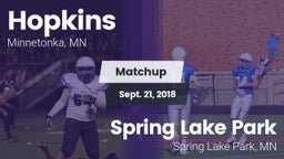 Matchup: Hopkins vs. Spring Lake Park  2018