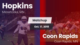Matchup: Hopkins vs. Coon Rapids  2018