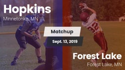 Matchup: Hopkins vs. Forest Lake  2019