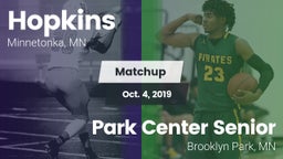 Matchup: Hopkins vs. Park Center Senior  2019