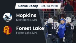 Recap: Hopkins  vs. Forest Lake  2020
