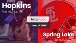 Matchup: Hopkins vs. Spring Lake  2020