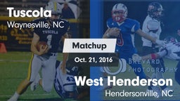 Matchup: Tuscola vs. West Henderson  2016
