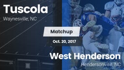 Matchup:  Tuscola  vs. West Henderson  2017