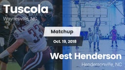 Matchup:  Tuscola  vs. West Henderson  2018