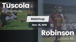 Matchup:  Tuscola  vs. Robinson  2018