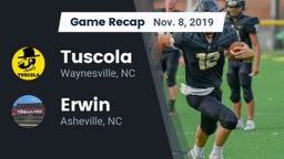 Recap:  Tuscola  vs. Erwin  2019