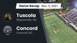 Recap:  Tuscola  vs. Concord  2021