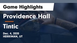 Providence Hall  vs Tintic  Game Highlights - Dec. 4, 2020