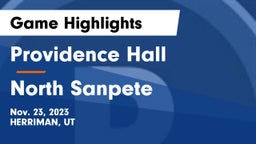Providence Hall  vs North Sanpete  Game Highlights - Nov. 23, 2023