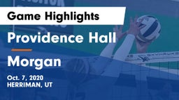 Providence Hall  vs Morgan  Game Highlights - Oct. 7, 2020