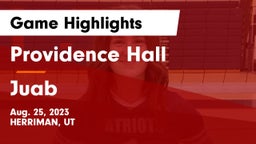 Providence Hall  vs Juab  Game Highlights - Aug. 25, 2023