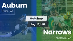 Matchup: Auburn vs. Narrows  2017