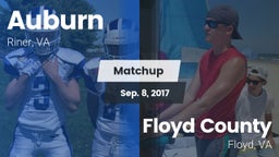 Matchup: Auburn vs. Floyd County  2017