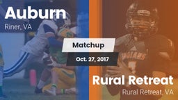 Matchup: Auburn vs. Rural Retreat  2017