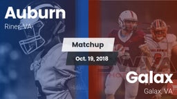 Matchup: Auburn vs. Galax  2018