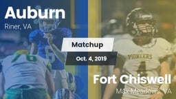 Matchup: Auburn vs. Fort Chiswell  2019