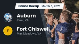 Recap: Auburn  vs. Fort Chiswell  2021