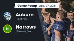 Recap: Auburn  vs. Narrows  2021