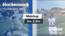 Matchup: Hackensack vs. Clifton  2016