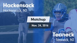 Matchup: Hackensack vs. Teaneck  2016