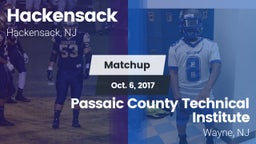 Matchup: Hackensack vs. Passaic County Technical Institute 2017