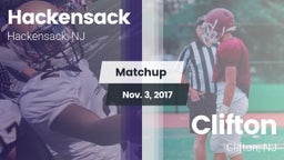 Matchup: Hackensack vs. Clifton  2017