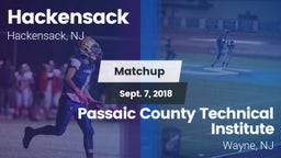 Matchup: Hackensack vs. Passaic County Technical Institute 2018