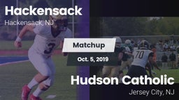 Matchup: Hackensack vs. Hudson Catholic  2019