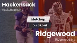 Matchup: Hackensack vs. Ridgewood  2019