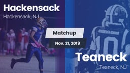 Matchup: Hackensack vs. Teaneck  2019