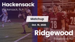 Matchup: Hackensack vs. Ridgewood  2020