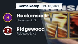 Recap: Hackensack  vs. Ridgewood  2020