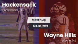 Matchup: Hackensack vs. Wayne Hills  2020