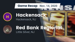 Recap: Hackensack  vs. Red Bank Regional  2020