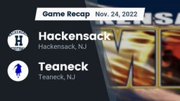 Recap: Hackensack  vs. Teaneck  2022