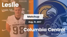 Matchup: Leslie vs. Columbia Central  2017