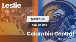 Matchup: Leslie vs. Columbia Central  2018