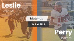 Matchup: Leslie vs. Perry  2019