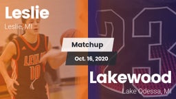 Matchup: Leslie vs. Lakewood  2020