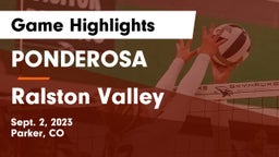PONDEROSA  vs Ralston Valley  Game Highlights - Sept. 2, 2023