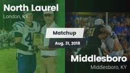 Matchup: North Laurel vs. Middlesboro  2018